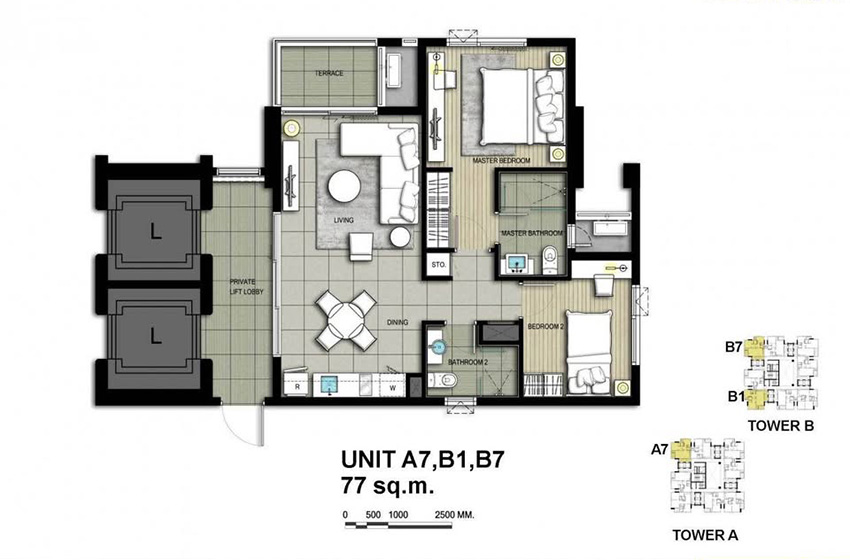 Condominium in Rama 3 