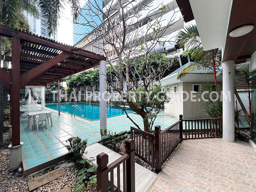 House with Shared Pool in Sukhumvit 