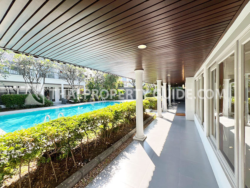 House with Shared Pool in Sukhumvit 