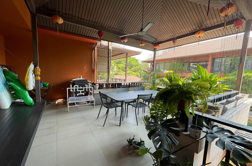 House with Shared Pool in Sukhumvit 