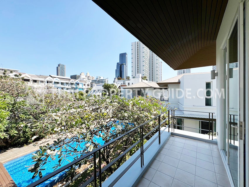 House with Shared Pool in Sukhumvit 