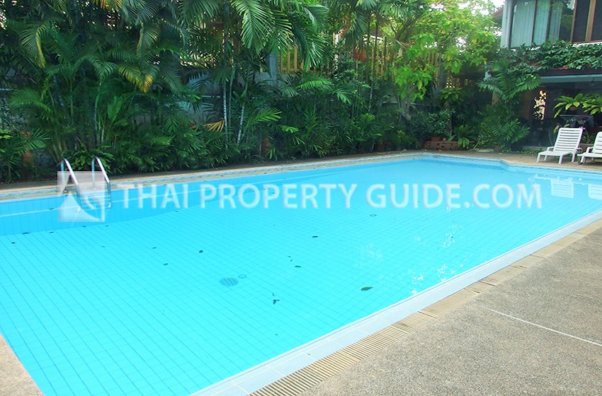 House with Shared Pool in Sukhumvit 