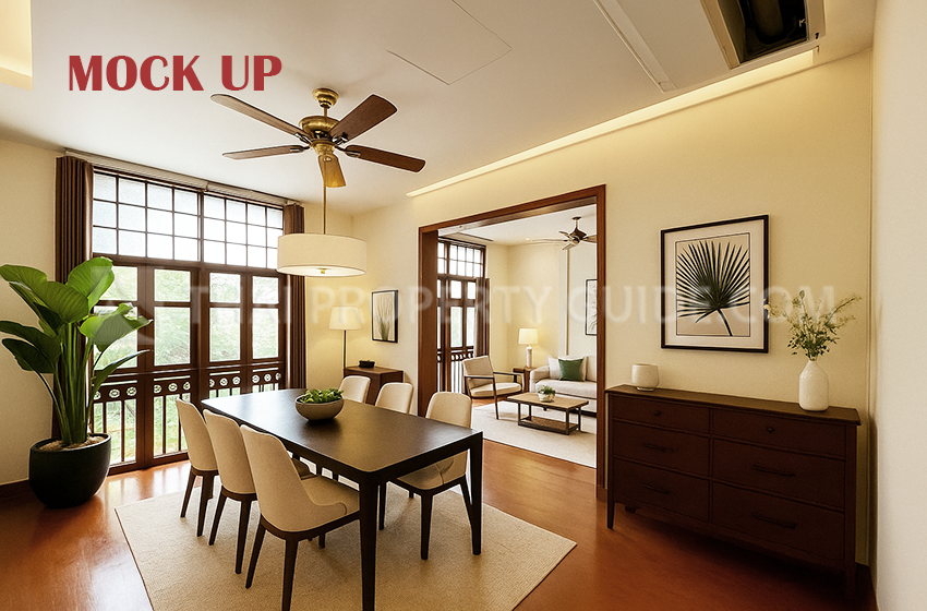 House with Shared Pool in Sukhumvit 