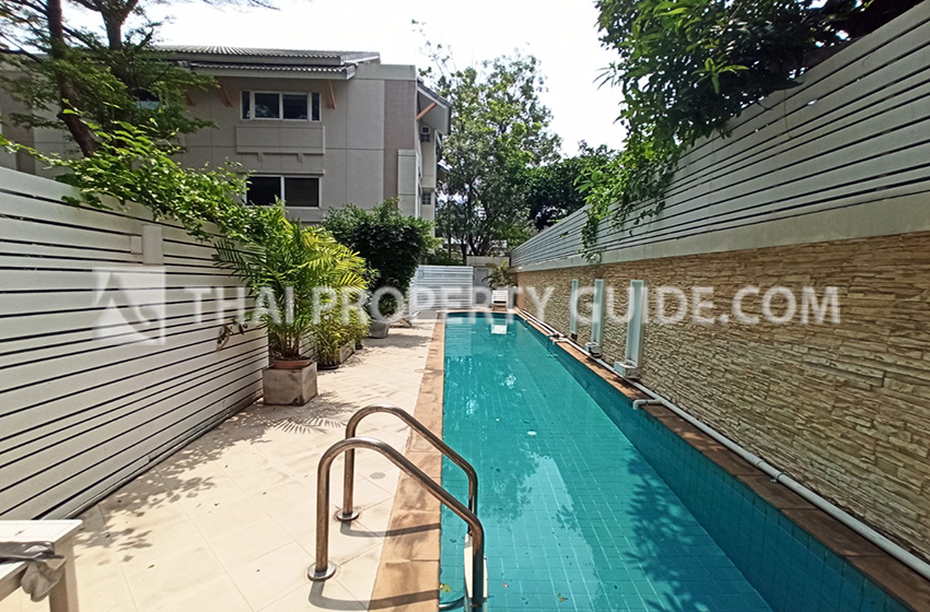 House with Shared Pool in Sukhumvit 
